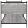 Mesa de centro madera de ingeniería gris Sonoma 99x50x50 cm de , Mesas de centro - Ref: Foro24-833963, Precio: 75,99 €, Descu...