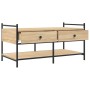 Sonoma oak engineered wood coffee table 99x50x50 cm by , Coffee table - Ref: Foro24-833961, Price: 71,64 €, Discount: %