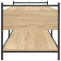 Couchtisch aus Sonoma-Eichenholzwerkstoff, 99 x 50 x 50 cm von , Couchtisch - Ref: Foro24-833961, Preis: 73,17 €, Rabatt: %