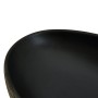 Gray and black ceramic oval countertop sink 59x40x14 cm by , Sinks - Ref: Foro24-155091, Price: 161,76 €, Discount: %