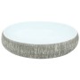 Gray and blue ceramic oval countertop sink 59x40x15 cm by , Sinks - Ref: Foro24-155093, Price: 161,74 €, Discount: %