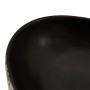 Black blue ceramic oval countertop sink 56.5x36.5x13.5cm by , Sinks - Ref: Foro24-155114, Price: 139,82 €, Discount: %