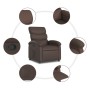 Sillón reclinable de cuero sintético marrón de , Sillones - Ref: Foro24-371715, Precio: 188,36 €, Descuento: %