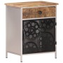 Rough mango wood bedside table 40x30x50 cm by vidaXL, Nightstands - Ref: Foro24-323738, Price: 87,75 €, Discount: %