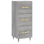 Aparador alto madera contrachapada gris Sonoma 34,5x34x180 cm de , Aparadores - Ref: Foro24-3200183, Precio: 107,39 €, Descue...