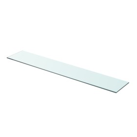 Clear glass shelf panel 90x15 cm by vidaXL, Shelves and shelves - Ref: Foro24-243838, Price: 21,67 €, Discount: %