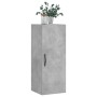 Armario de pared madera ingeniería gris hormigón 34,5x34x90 cm de , Aparadores - Ref: Foro24-834998, Precio: 47,09 €, Descuen...