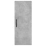 Armario de pared madera ingeniería gris hormigón 34,5x34x90 cm de , Aparadores - Ref: Foro24-834998, Precio: 47,09 €, Descuen...