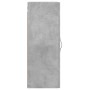 Concrete gray engineered wood wall cabinet 34.5x34x90 cm by , Sideboards - Ref: Foro24-834998, Price: 47,99 €, Discount: %