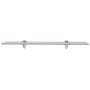 Floating glass shelf 60x10 cm 8 mm by vidaXL, Shelves and shelves - Ref: Foro24-243773, Price: 22,99 €, Discount: %