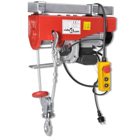 Polipasto eléctrico 1300 W 500/999 kg de , Cabrestantes - Ref: Foro24-141280, Precio: 314,45 €, Descuento: %