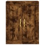 Aparador alto madera contrachapada roble ahumado 69,5x34x180 cm de , Aparadores - Ref: Foro24-3199862, Precio: 147,61 €, Desc...