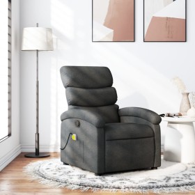 Sillón de masaje reclinable de tela gris oscuro de , Sillones - Ref: Foro24-371702, Precio: 232,59 €, Descuento: %