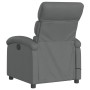 Sillón de masaje reclinable de tela gris oscuro de , Sillones - Ref: Foro24-371702, Precio: 233,74 €, Descuento: %