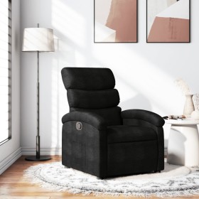 Black fabric recliner by , Armchairs - Ref: Foro24-371691, Price: 219,31 €, Discount: %