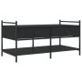 Mesa de centro madera de ingeniería negro 99x50x50 cm de , Mesas de centro - Ref: Foro24-833960, Precio: 75,99 €, Descuento: %