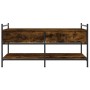 Mesa de centro madera de ingeniería roble ahumado 99x50x50 cm de , Mesas de centro - Ref: Foro24-833962, Precio: 71,64 €, Des...