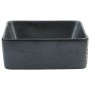 Lavabo sobre encimera rectangular cerámica negro 46x35,5x13 cm de , Lavabos - Ref: Foro24-155073, Precio: 124,01 €, Descuento: %