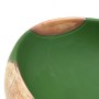 Green brown ceramic oval countertop washbasin 59x40x15 cm by , Sinks - Ref: Foro24-155086, Price: 164,99 €, Discount: %