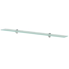 Floating glass shelf 100x10 cm 8 mm by vidaXL, Shelves and shelves - Ref: Foro24-243761, Price: 22,08 €, Discount: %