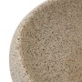 Sand ceramic oval countertop washbasin 59x40x15 cm by , Sinks - Ref: Foro24-155078, Price: 161,99 €, Discount: %