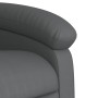 Gray Faux Leather Recliner by , Armchairs - Ref: Foro24-371716, Price: 227,79 €, Discount: %