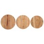 Mesitas auxiliares 3 piezas madera maciza de acacia de , Mesas auxiliares - Ref: Foro24-320687, Precio: 99,85 €, Descuento: %