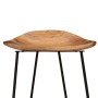 Kitchen stools, 2 units, solid acacia wood by , Kitchen stools - Ref: Foro24-247934, Price: 223,27 €, Discount: %