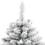 Artificial Christmas tree with hinges and flocked snow 150 cm by , Christmas trees - Ref: Foro24-357792, Price: 79,87 €, Disc...