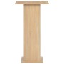 Tall bar table in oak color, 60x60x110 cm by , Kitchen and dining tables - Ref: Foro24-280207, Price: 77,44 €, Discount: %