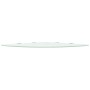 Corner shelf with chrome supports white glass 45x45 cm by vidaXL, Shelves and shelves - Ref: Foro24-243860, Price: 26,54 €, D...