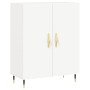 Tall white plywood sideboard 69.5x34x180 cm by , Sideboards - Ref: Foro24-3199537, Price: 149,44 €, Discount: %