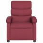 Sillón de masaje reclinable de tela color vino tinto de , Sillones - Ref: Foro24-371704, Precio: 208,94 €, Descuento: %