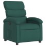 Sillón reclinable de tela verde oscuro de , Sillones - Ref: Foro24-371695, Precio: 217,41 €, Descuento: %