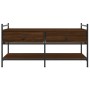 Mesa de centro madera de ingeniería roble marrón 99x50x50 cm de , Mesas de centro - Ref: Foro24-833964, Precio: 73,85 €, Desc...