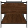 Couchtisch aus Holzwerkstoff braune Eiche 99x50x50 cm von , Couchtisch - Ref: Foro24-833964, Preis: 75,41 €, Rabatt: %