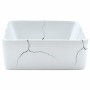 Rectangular white ceramic countertop sink 46x35.5x13 cm by , Sinks - Ref: Foro24-155075, Price: 125,14 €, Discount: %