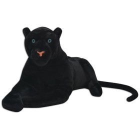 Großer schwarzer XXL-Plüschpanther von vidaXL, Stofftiere - Ref: Foro24-80166, Preis: 55,49 €, Rabatt: %