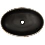 Oval ceramic multicolor countertop sink 59x40x15 cm by , Sinks - Ref: Foro24-155113, Price: 152,25 €, Discount: %