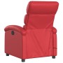 Reclining massage armchair in red synthetic leather by , Armchairs - Ref: Foro24-371725, Price: 211,41 €, Discount: %