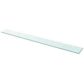 Clear glass shelf panel 110x12 cm by vidaXL, Shelves and shelves - Ref: Foro24-243847, Price: 18,99 €, Discount: %