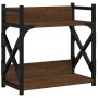 Soporte de impresora 2 niveles marrón roble 40x20x40 cm de , Soportes para impresoras - Ref: Foro24-833994, Precio: 26,41 €, ...