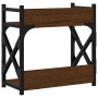 Soporte de impresora 2 niveles marrón roble 40x20x40 cm de , Soportes para impresoras - Ref: Foro24-833994, Precio: 26,41 €, ...