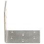 Escuadra angular 40 uds acero galvanizado 2 mm 60x40x60 mm de , Artículos de ferretería - Ref: Foro24-155554, Precio: 25,47 €...