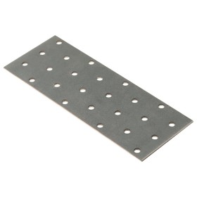 Perforated plates 40 pcs galvanized steel 2 mm 160x60 mm by , Hardware items - Ref: Foro24-155537, Price: 21,90 €, Discount: %