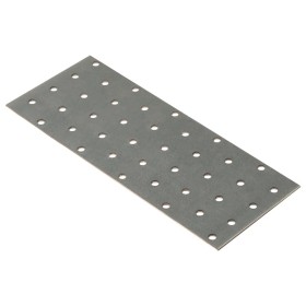 Placas perforadas 40 uds acero galvanizado 2 mm 200x80 mm de , Artículos de ferretería - Ref: Foro24-155540, Precio: 31,99 €,...