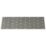 Placas perforadas 40 uds acero galvanizado 2 mm 200x80 mm de , Artículos de ferretería - Ref: Foro24-155540, Precio: 37,91 €,...