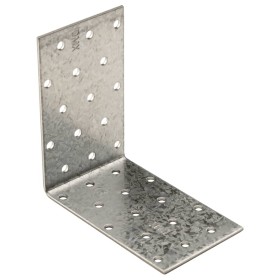 Angle square 40 pcs galvanized steel 2 mm 100x60x100 mm by , Hardware items - Ref: Foro24-155556, Price: 27,99 €, Discount: %