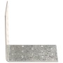 Escuadra angular 40 uds acero galvanizado 2 mm 100x60x100 mm de , Artículos de ferretería - Ref: Foro24-155556, Precio: 27,13...