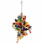 FLAMINGO Hanging rainbow bird toy Che multicolor 50 cm by , Bird Toys - Ref: Foro24-444286, Price: 35,17 €, Discount: %